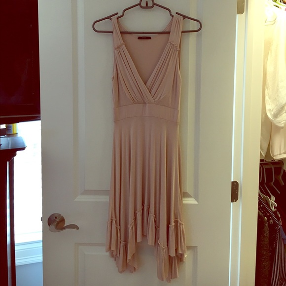 Blush flowy dress