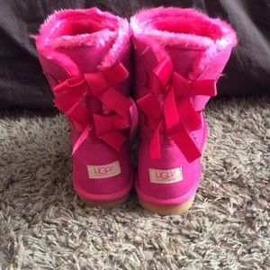 Ugg Australia Pink Bailey Bows