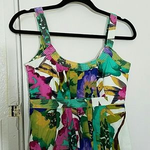 Calvin Klein floral dress size 2