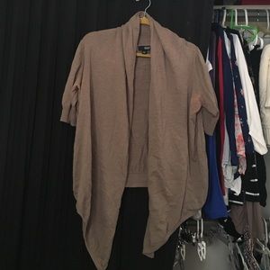 Asymmetrical cardigan