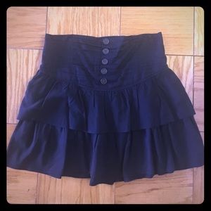 Tiered Mini Skirt