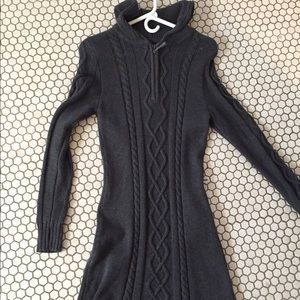 Athlete sweater dress
