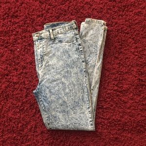 Light Denim Skinny Jeans