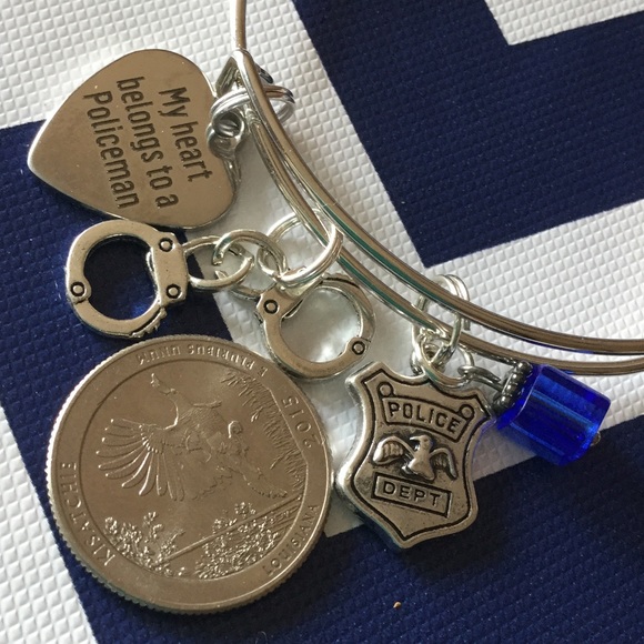 💙🚓Exclusive Police Bangle🚓💙 - Picture 3 of 4
