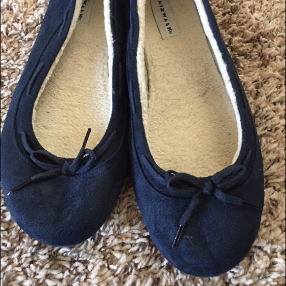 Navy Blue Flats