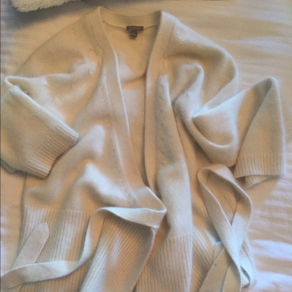 Ann Taylor Mohair Wrap Sweater