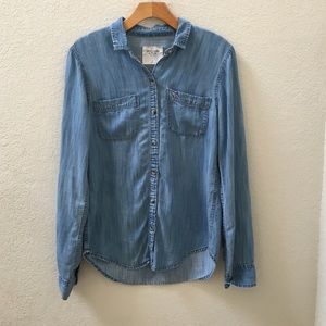 Abercrombie & Fitch Denim Top