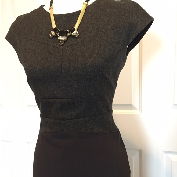 | Host Pick | Zara Two Tone Gray Dress Size M - Picture 2 of 4