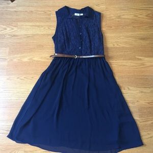 Crochet top dress