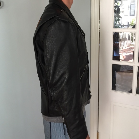 New Men's Harley Davidson leather jacket size L - Picture 3 of 4