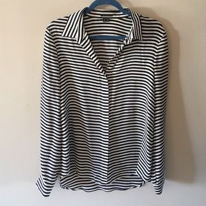 Theory silk blouse