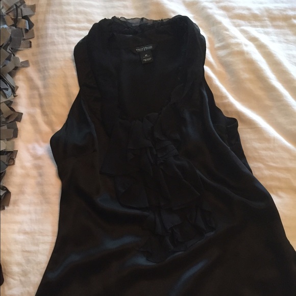 White House Black Market Sleeveless Blouse.