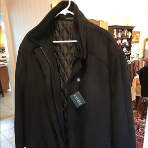BRAND NEW with tags Ralph Lauren black peacoat