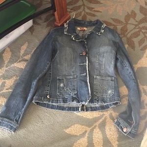 Xoxo denim jacket