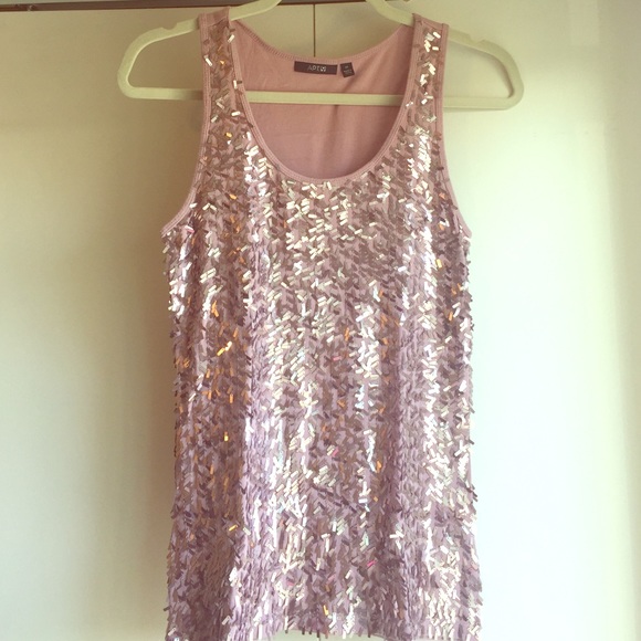 Sequin Tank Top