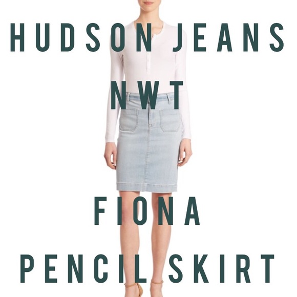 Hudson Jeans - Fiona Sailor Pencil Skirt - NWT