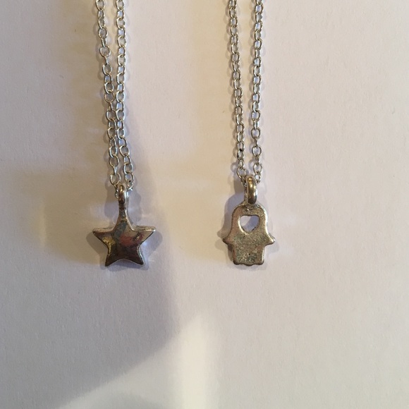 Full star pendant and love and protection pendant
