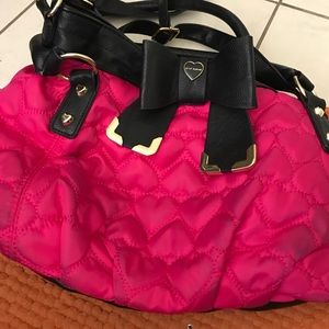 Betsy Johnson purse 👛 stained , ripped pocket