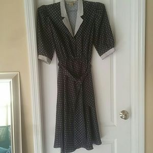 Vintage polka dot dress
