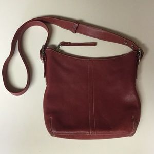 Coach Red Cross body purse