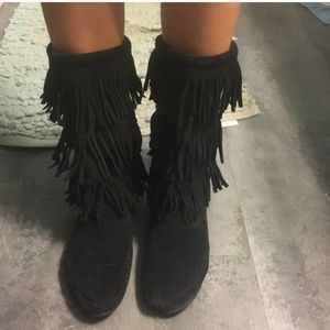 Talk fringe Minnetonka moccasins