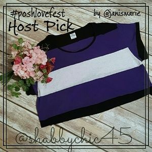 2/$15 Victoria's Secret Color Block Crop Top