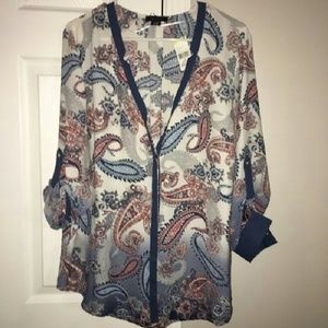 Paisley Print top