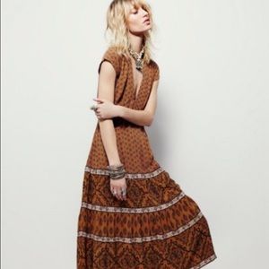 Free People midi-length dress