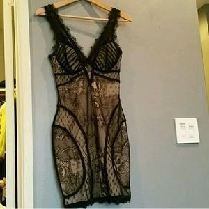 Bebe lace dress! S