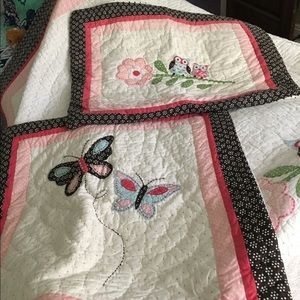 Twin size Quilt and 2 Shams from Pottery Barn Kids