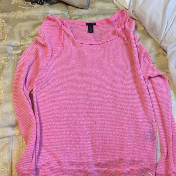Pink Aeropostale shirt.