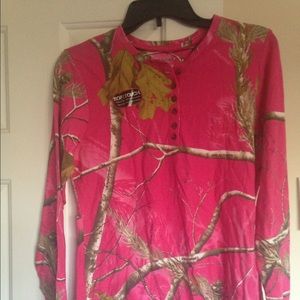 Real tree women's long sleeve shirt