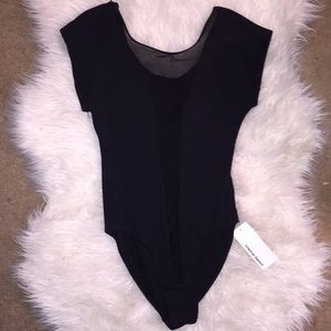 American Apparell Mesh center bodysuit