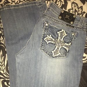 size 29 miss me jeans equivalent