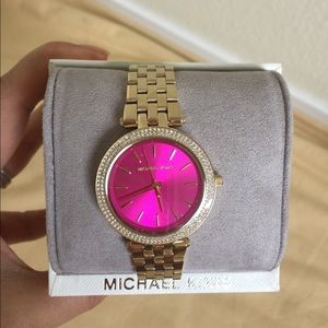 $250 NWT MICHAEL KORS Mini Darci  Watch MK3444