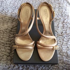 Patent Leather Alexander McQueen slingback heels