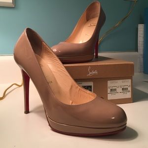 Christian Louboutin New Simple Pump 120 Taupe