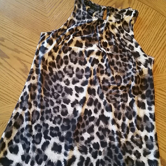 Animal print dress