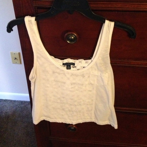 White tank top