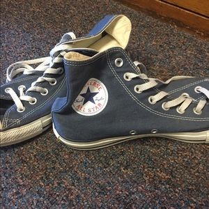 Blue converse