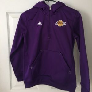 Girls adidas brand laker hoodie