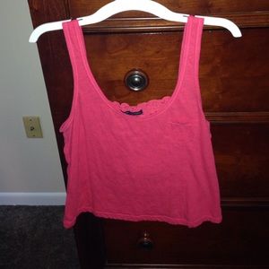 Dark pink tank top