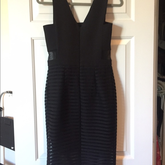 NWT Grama Black Bodycon Dress Size S - Picture 4 of 4