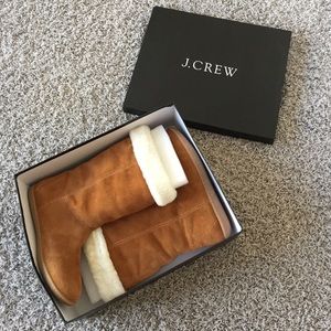 J Crew suede boots