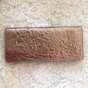 Marc by Marc Jacobs crinkled leather long wallet