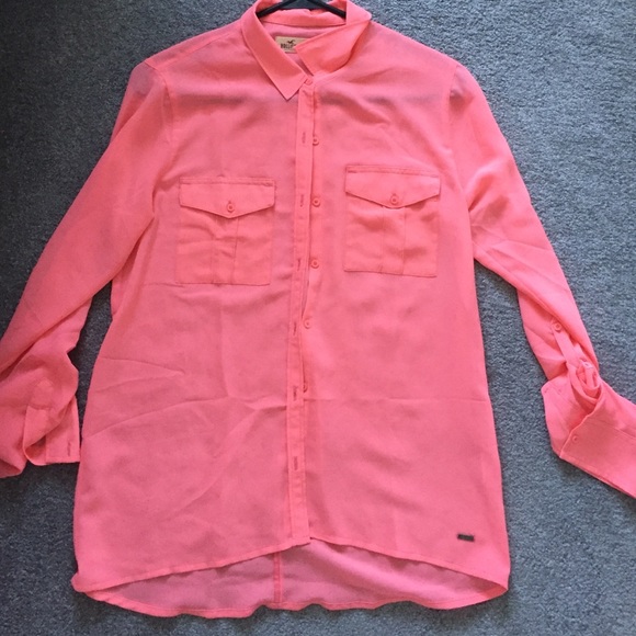 Long sleeve button up women's dress shirt