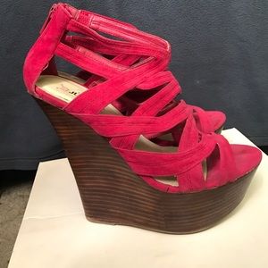 Just fab women's wedges sz 9