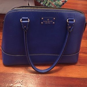 Authentic Kate Spade Large Blue Tote