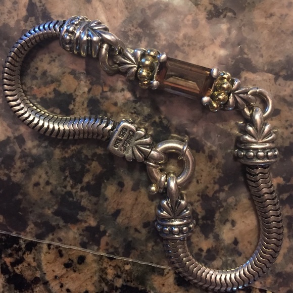 Lagos caviar bracelet with 18k!!