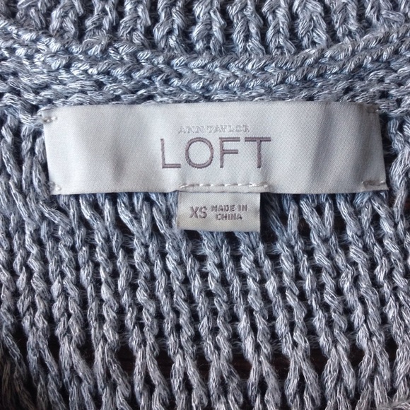 Loft size XS open weave sweater - Picture 2 of 4
